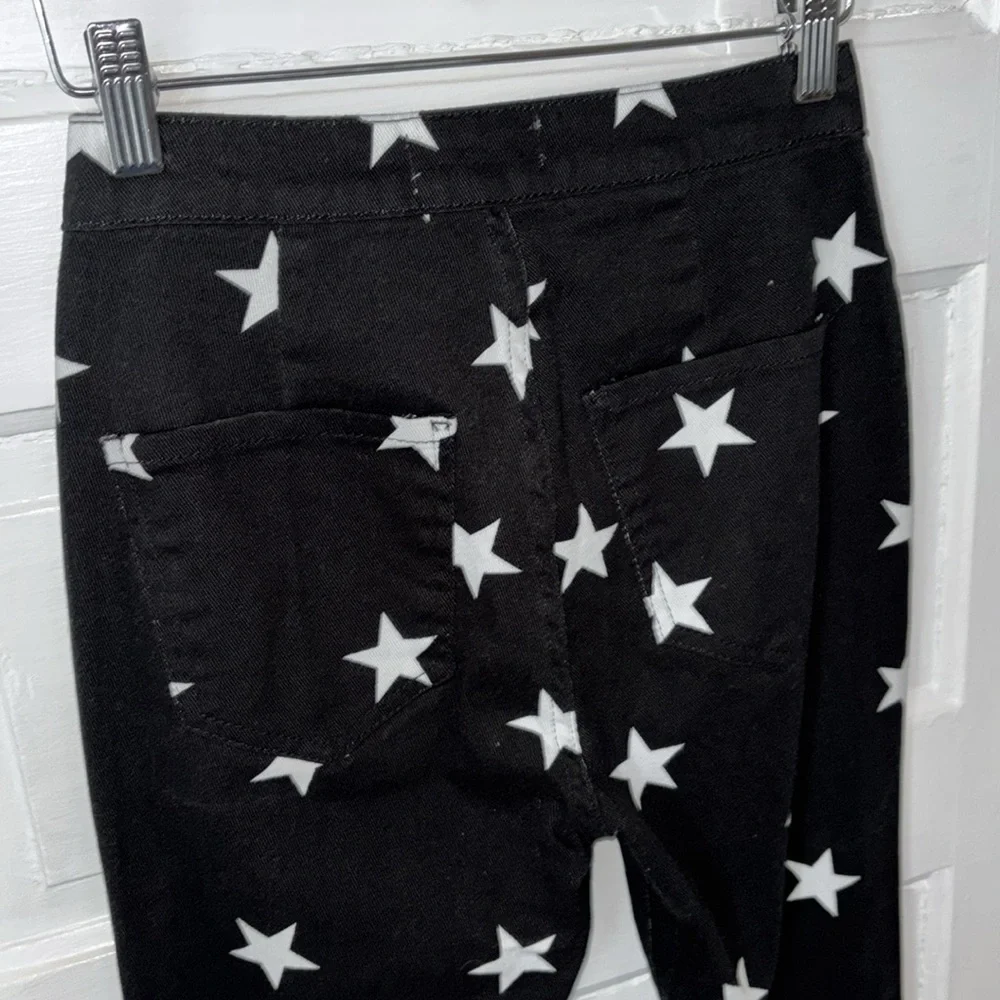 ALTAR’D STATE STARRY HIGH RISE FLARE JEANS - Picture 7 of 10